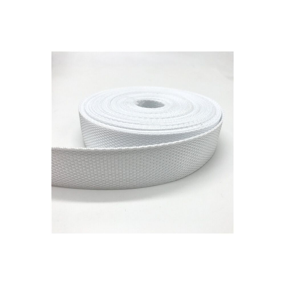 Huincha (cinta) De Mochila, Bolso 1.5cm X 5 Metros Blanca image number 0.0