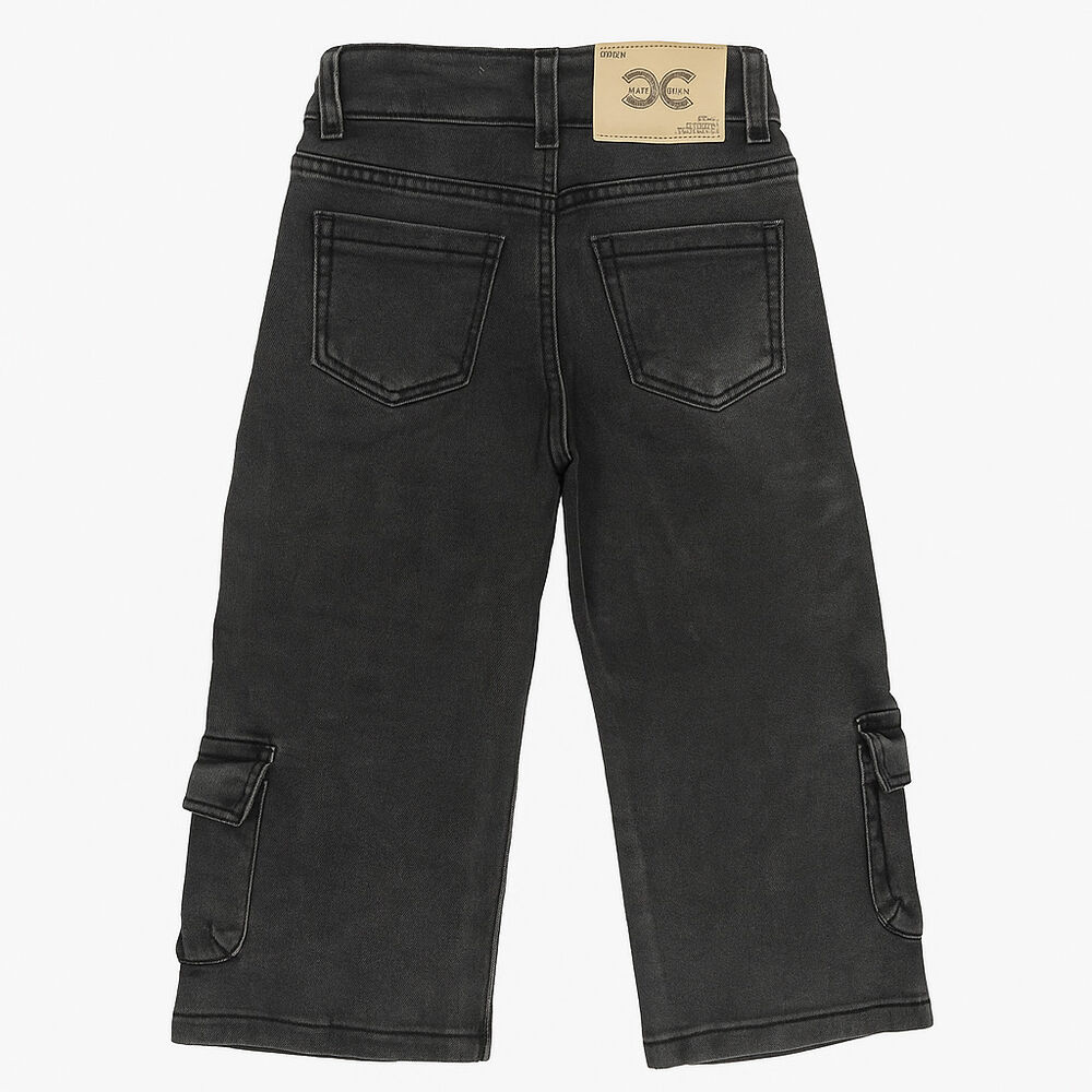 Pantalon Jeans Cargo Ni&ntilde;a Con Cierres Estilo Urbano image number 3.0