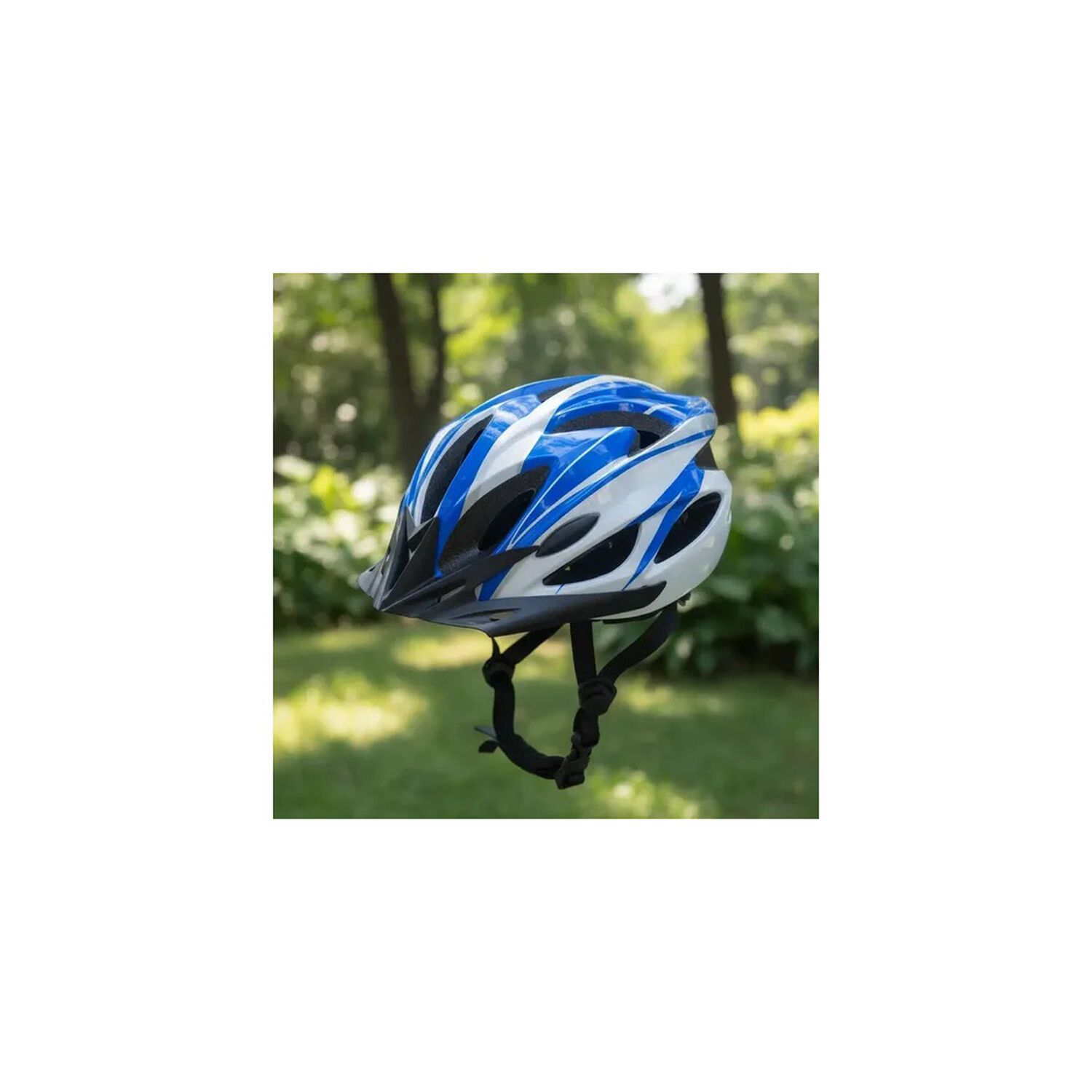 Kit Seguridad Bici Casco Mtb Azul + Candado U-lock Azul M/l image number 3.0