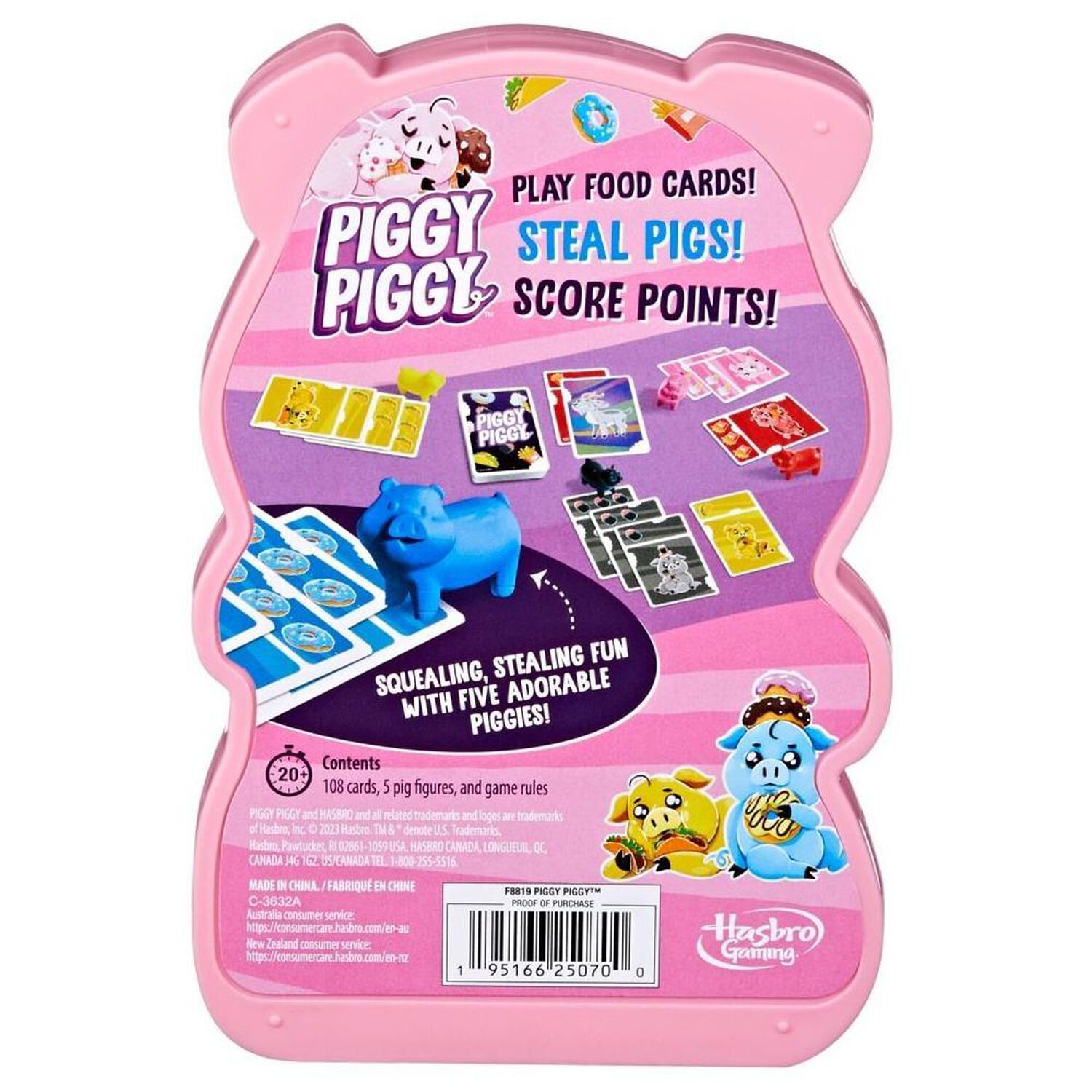 Juego De Mesa Hasbro Piggy Piggy image number 7.0