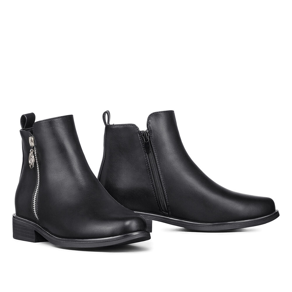 Botin Casual Mujer Eco Cuero Vintage Elegante Weide Zs68 image number 5.0