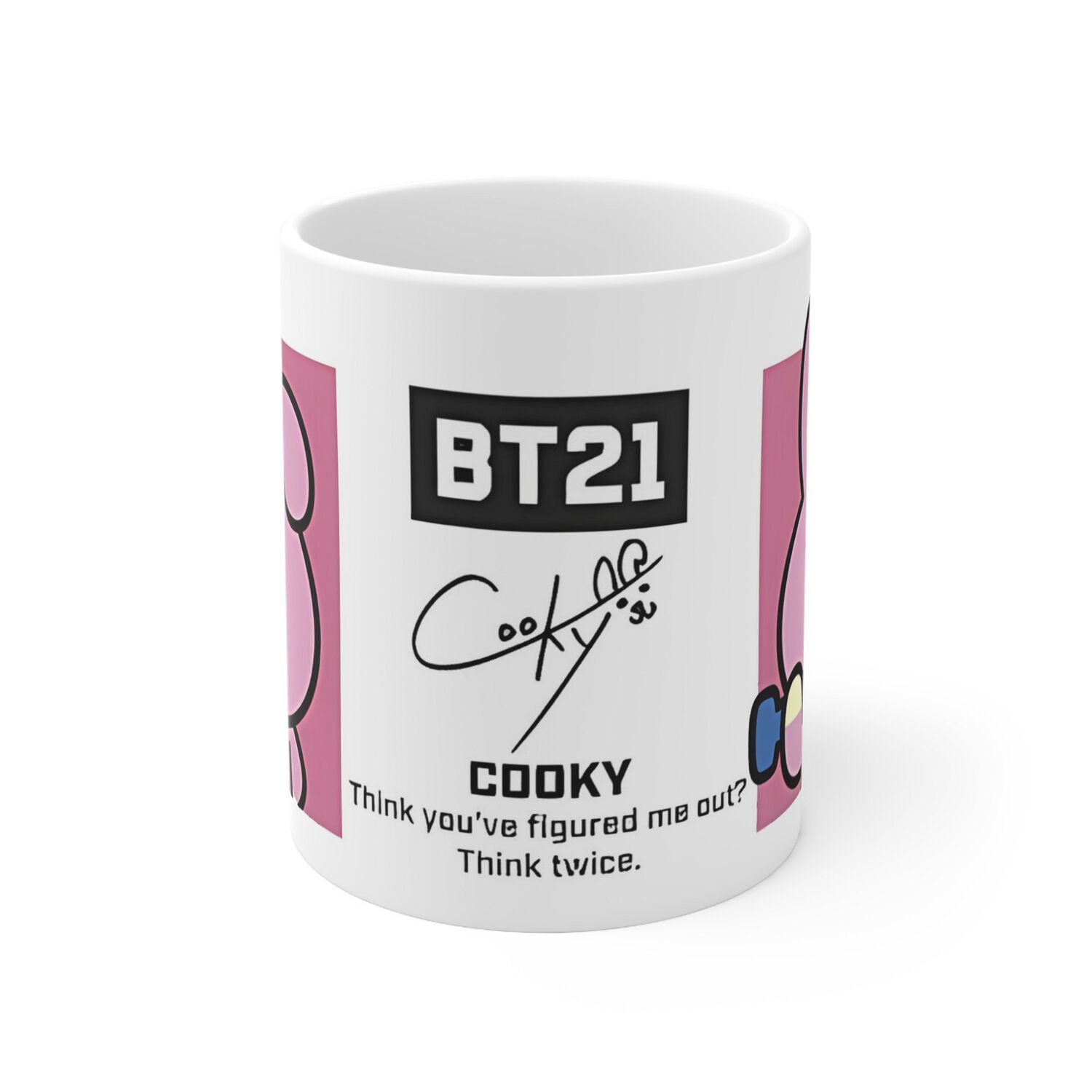 Taza Bt21 Cooky Jungkook Bts - Cer&aacute;mica K-pop Army image number 1.0