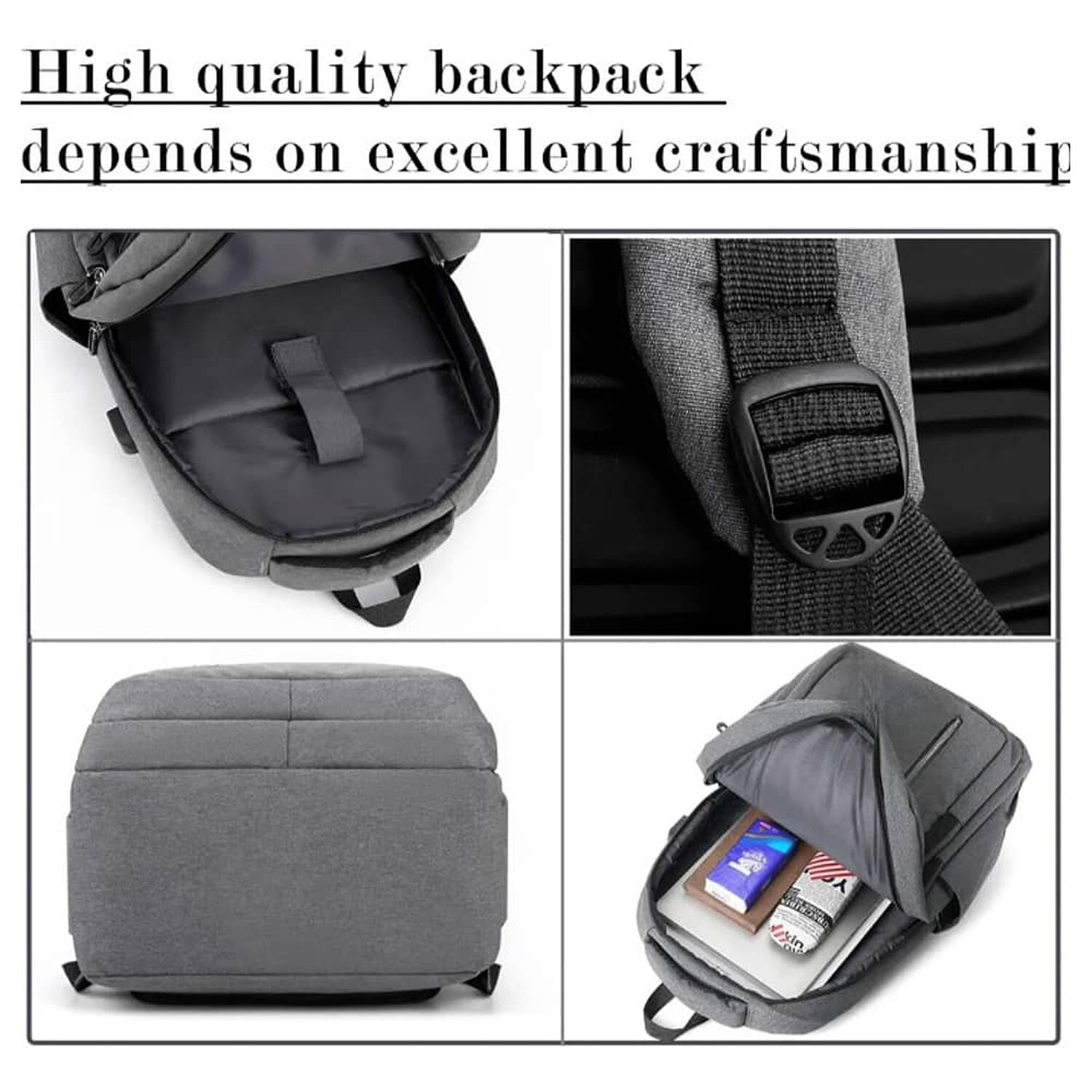 Bolso Mochila Transporte Antigolpes Para Playstation 5 Ps5 Gris Elegante image number 4.0
