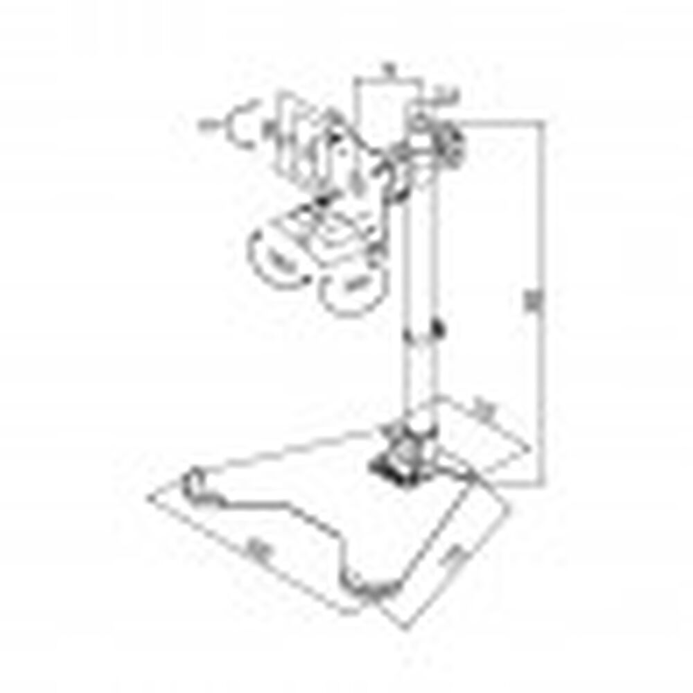 Soporte Para Monitor Articulado De 13 A 27 - 8kg Bm810 Brasforma image number 2.0
