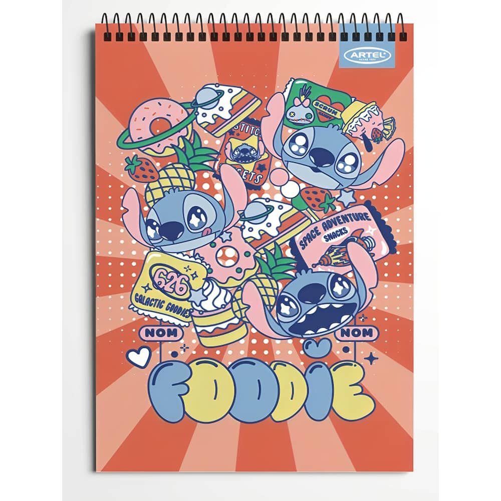 Pack 6pcs Croquera 21x32 80hj Minnie Spring Artel 2856 image number 1.0