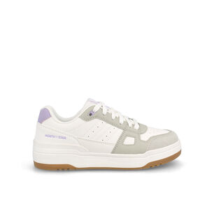Zapatilla Ni&ntilde;a North Star Prime Blanco-lila