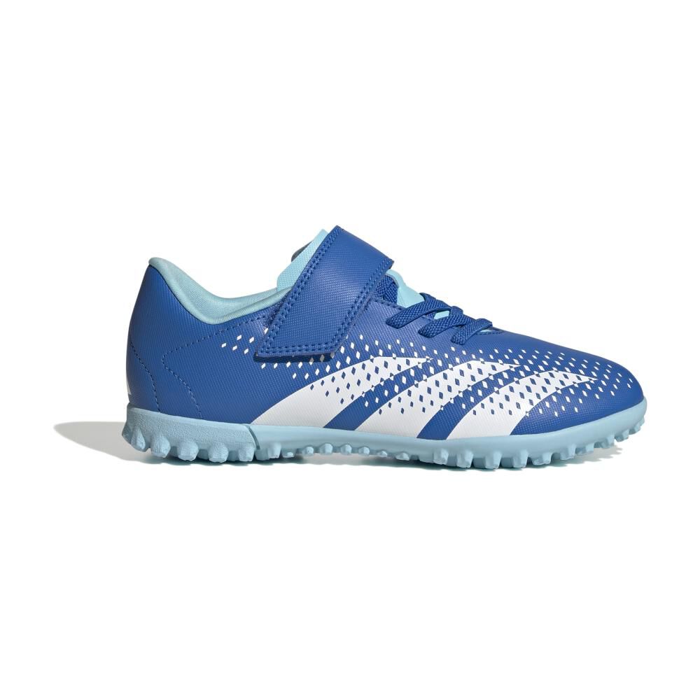 Zapatilla Fútbol Niño Adidas Predator Accuracy.4 H&l Tf J Azul image number 1.0