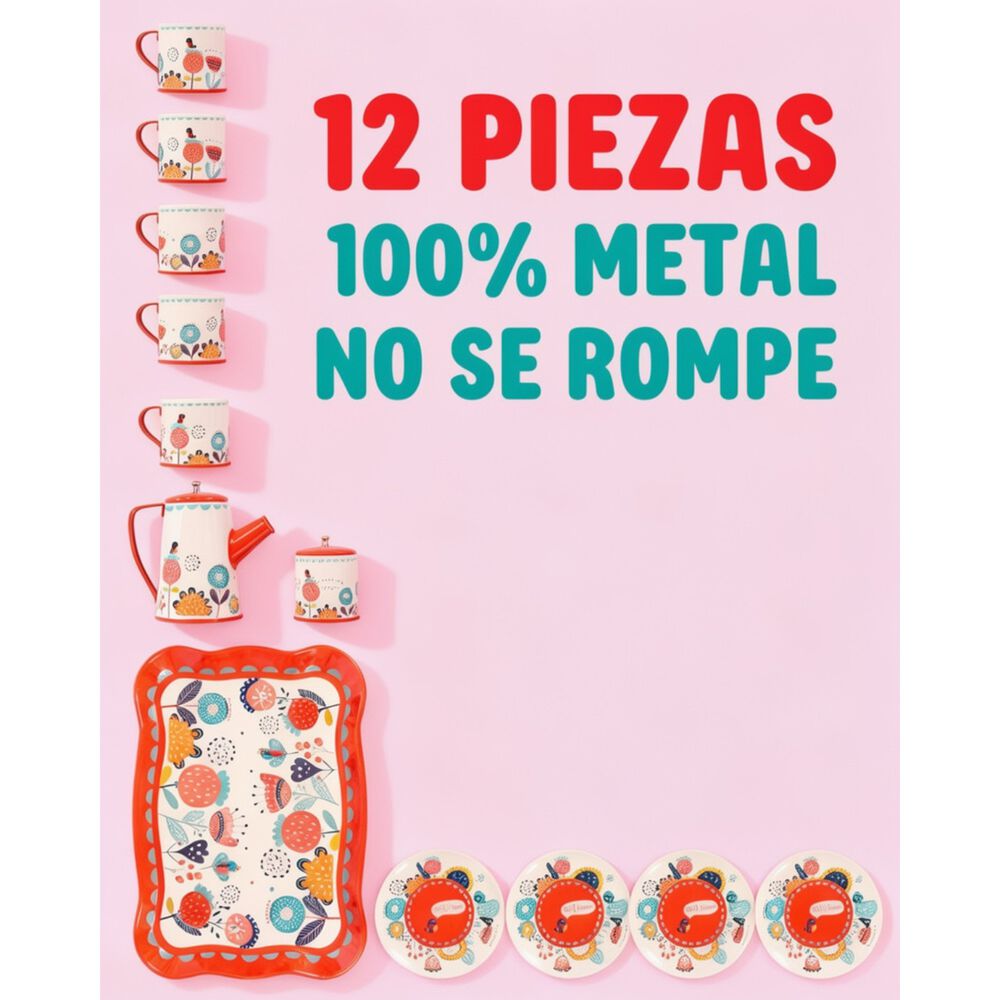Maleta Juguete Unicornio Con Set T&eacute; Infantil Cocina image number 26.0