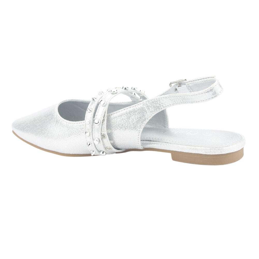 Ballerina Chalada Mujer Maris-6 Plateado Casual image number 3.0