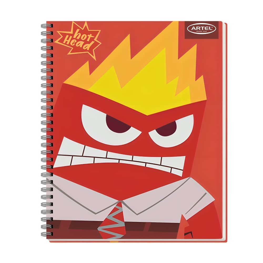 Pack 10pcs Cuadernos Univ 100hj Intensamente Artel 0408 image number 4.0