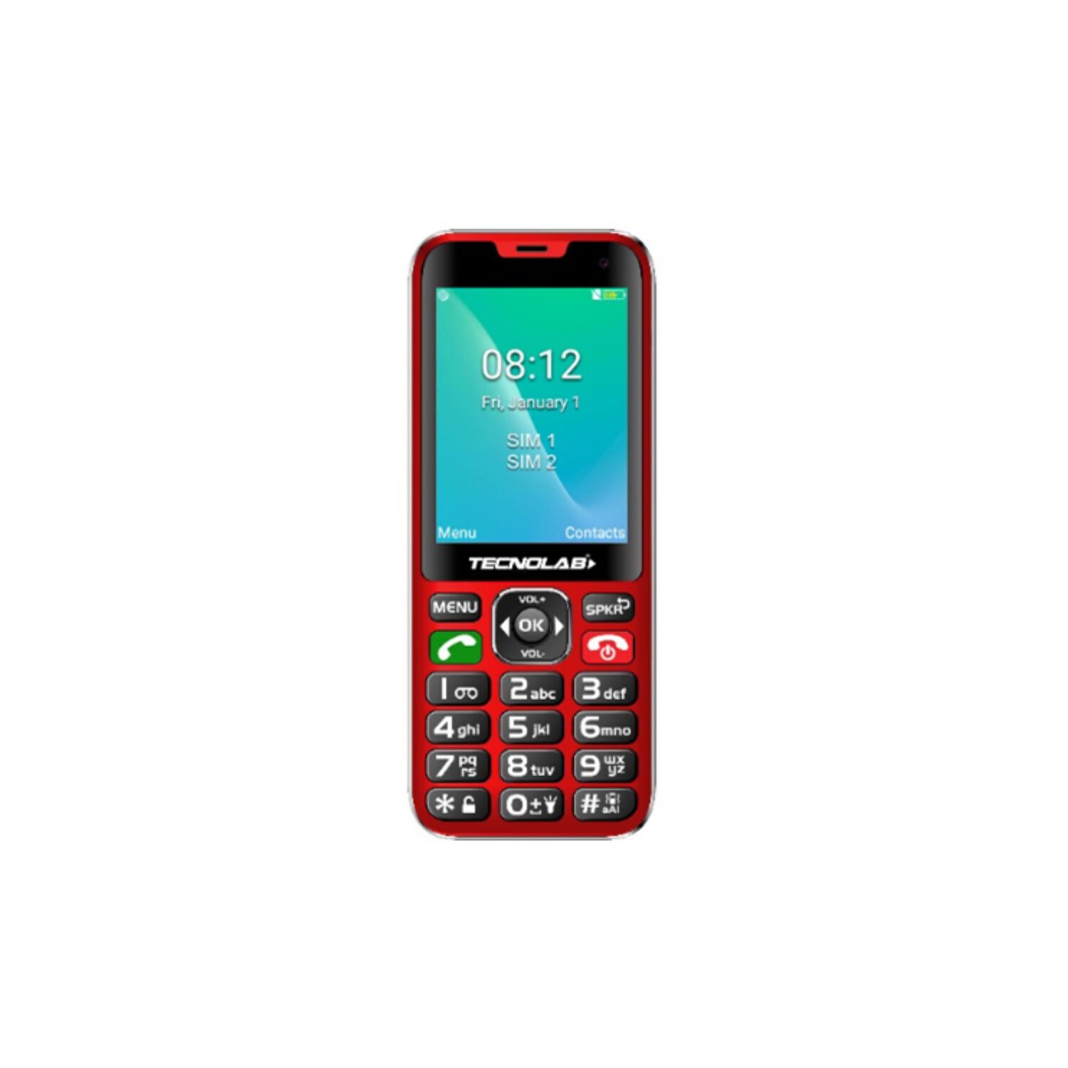 Celular Senior 4g Dual Sim Color Rojo - Ps image number 0.0
