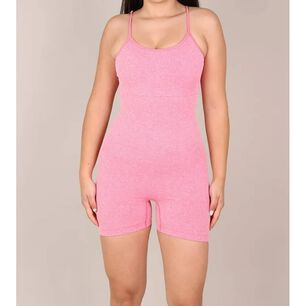 Enterito Corto Push Up Color Liso Talle Unico