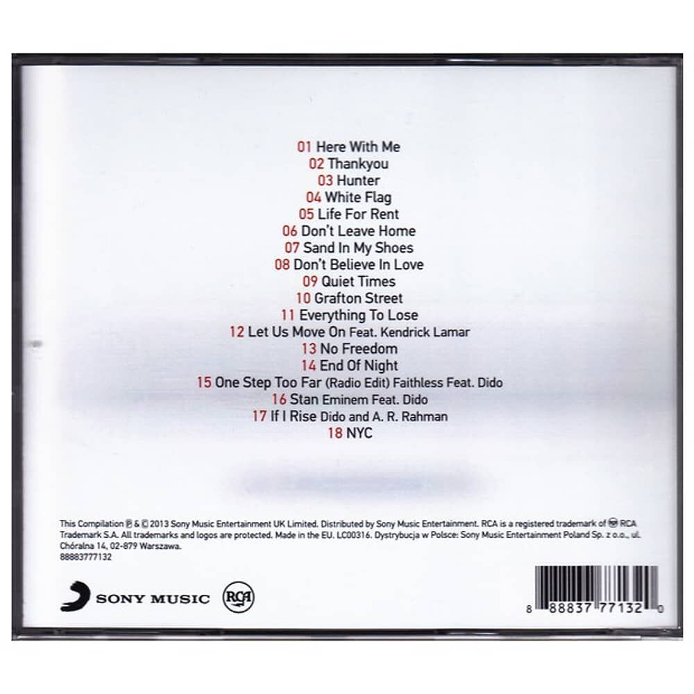 Dido - Greatest Hits | Cd image number 1.0