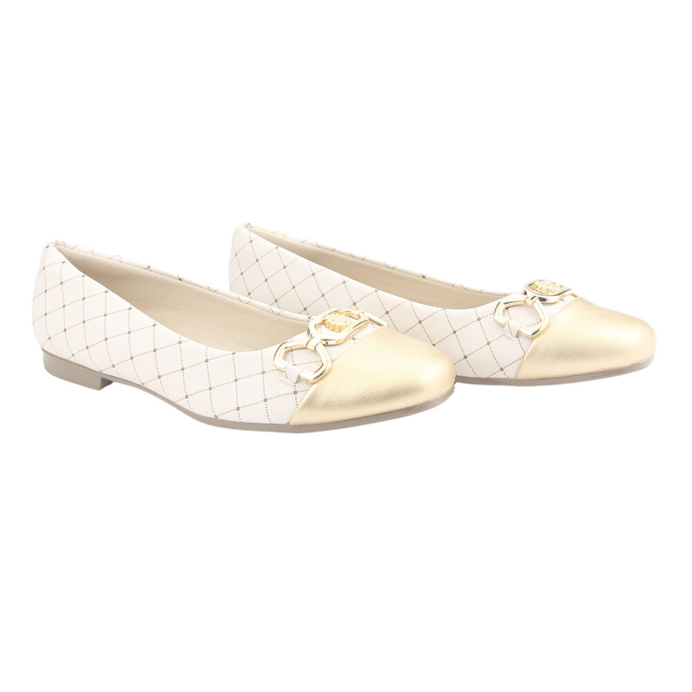 Zapato Chalada Mujer Nazzer-2 Dorado Casual image number 4.0