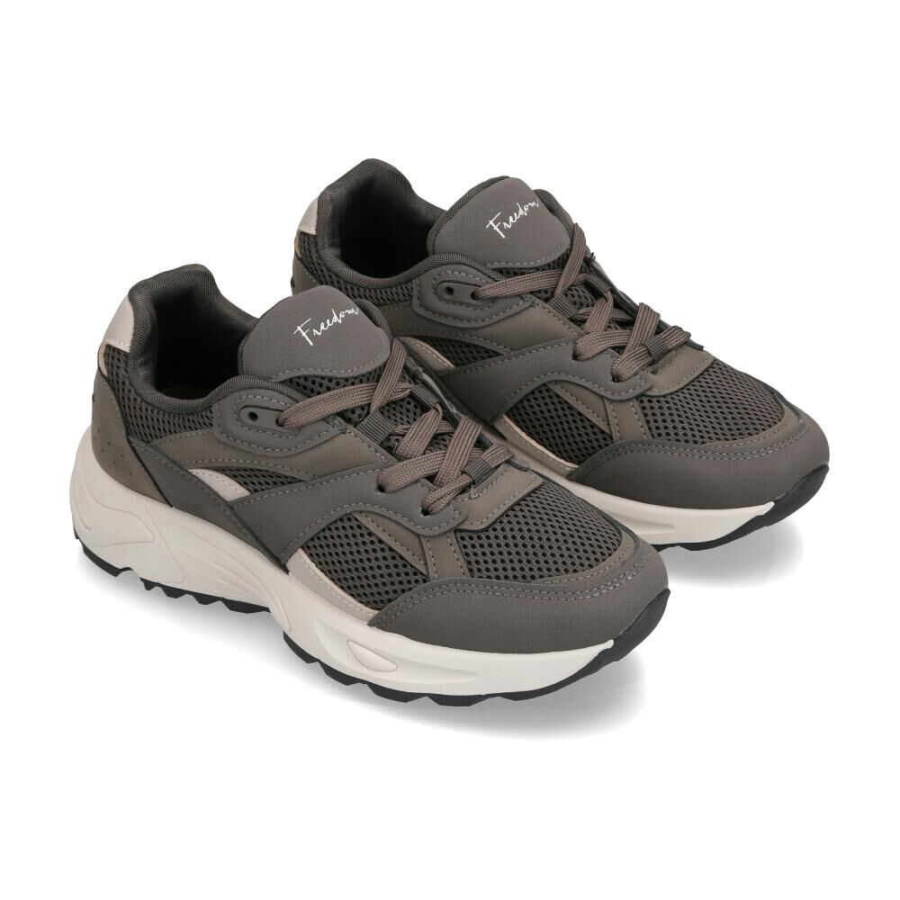 Zapatilla Urbana Mujer Freedom Brown image number 1.0