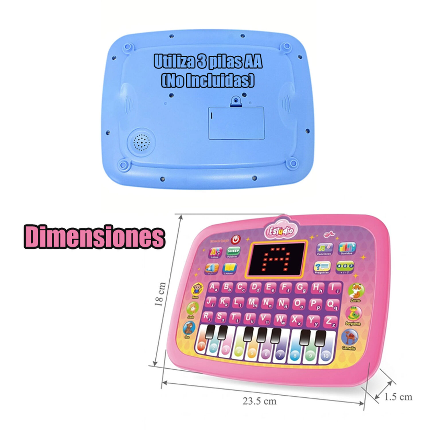 Tablet Educativa Infantil Didactica Juguete Bilingue Musical image number 1.0