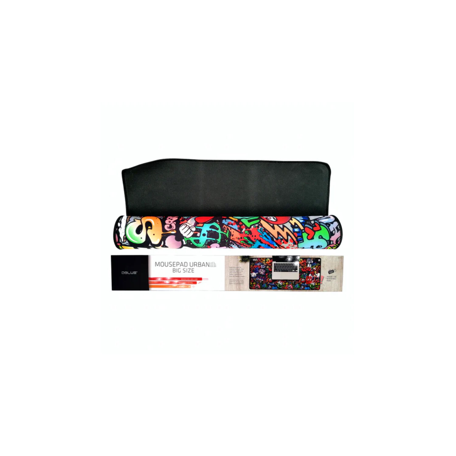 Mouse Pad Gamer Graffiti 80x30cms - Ps image number 2.0
