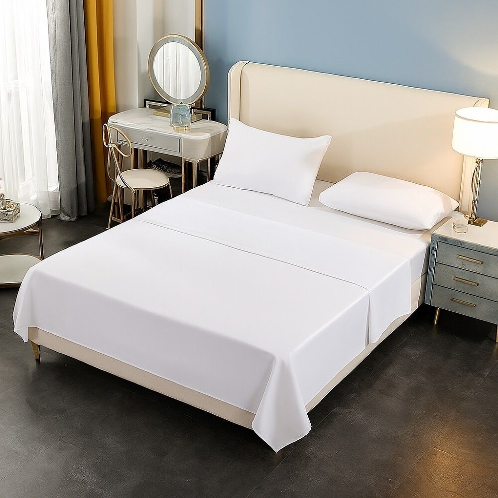 Juego De Sábana 200 Hilos 2 Plazas 4 Piezas Variedad Colores image number 1.0