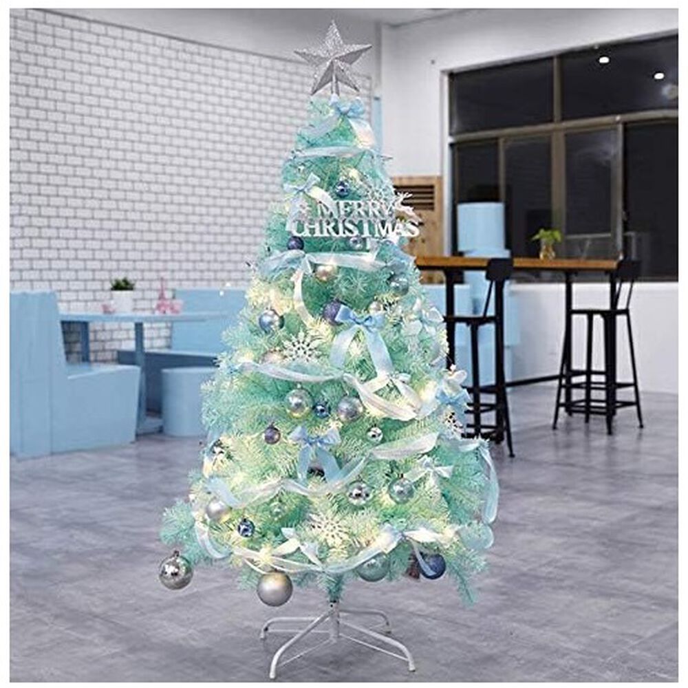 Árbol De Navidad Celeste Altura De 2.10cm Artificial image number 2.0