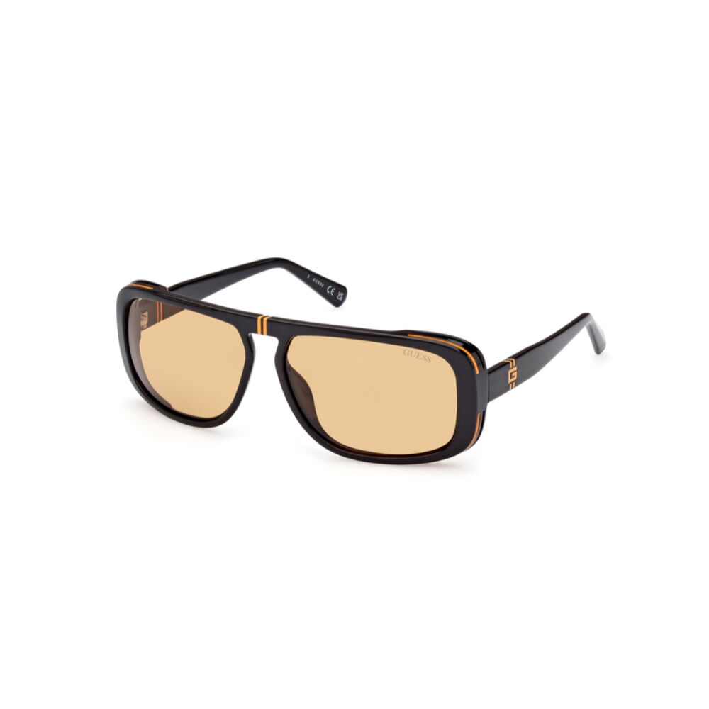 Lentes De Sol Negro Brillante Guess image number 1.0