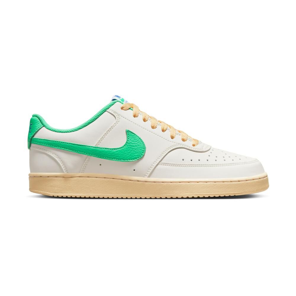 Zapatilla Urbana Hombre Nike Court Vision Low Blanco/verde image number 0.0