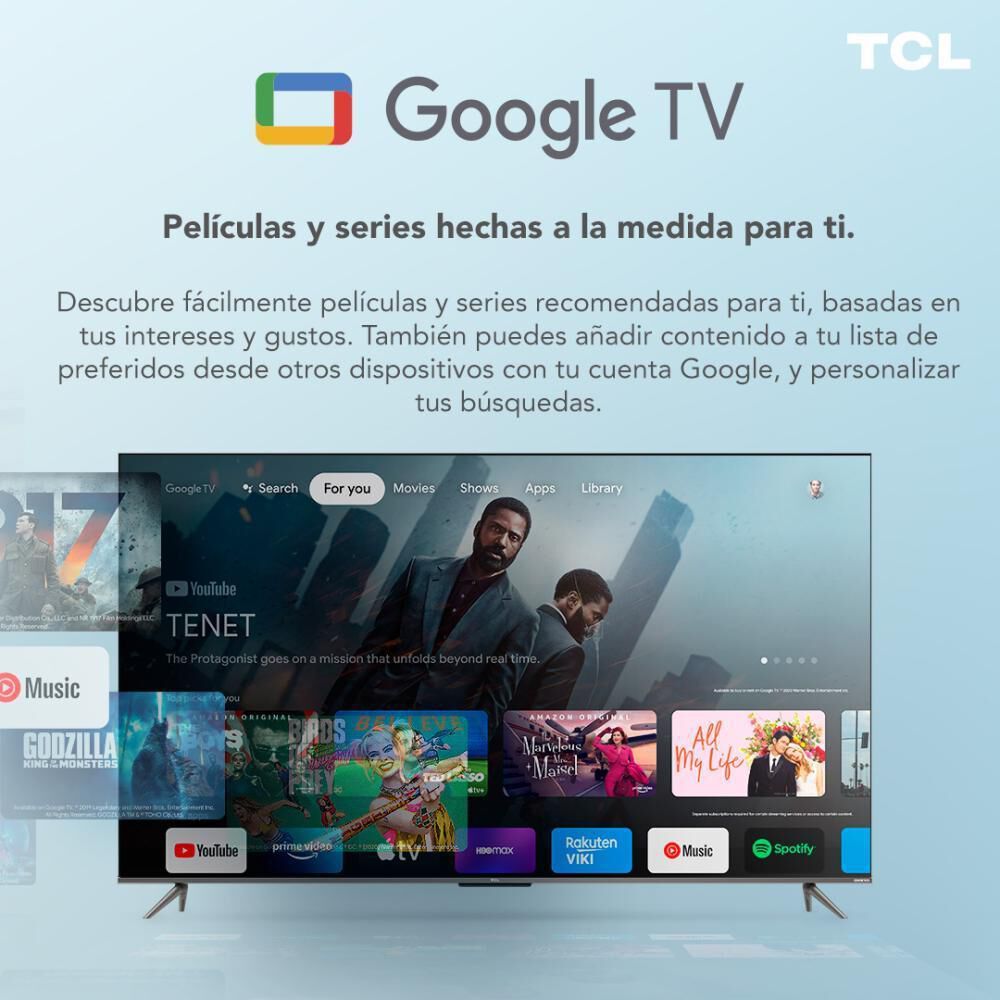 Qled 65" TCL 65C635 / Ultra HD 4K / Smart TV image number 3.0