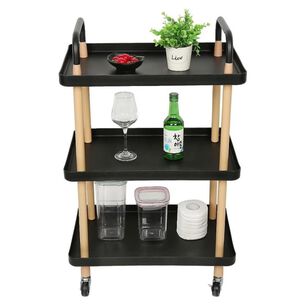Carrito De Almacenamiento Multiuso 3 Niveles Con Rueda