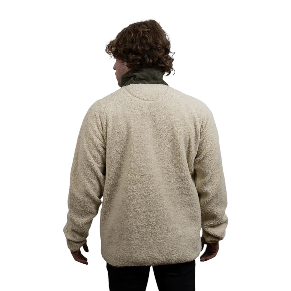 Polerón Sherpa Nomadic Beige Hombre Falcone image number 3.0