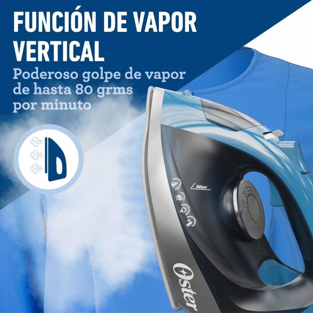 Plancha De Vapor Oster Con Base De Cer&aacute;mica Gcstbs6052 image number 7.0