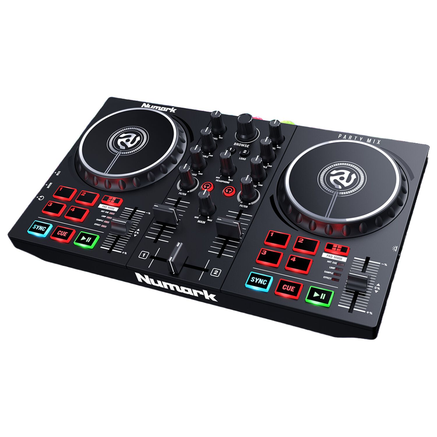 Controlador Dj Party Mix Ii - Numark image number 0.0