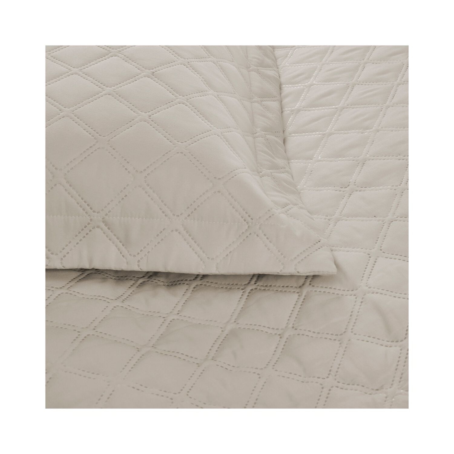 Quilt Andes Liso Beige King image number 3.0