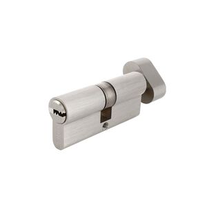 Cilindro Odis Llave-seguro Punto 70mm (35-35) 6 Combinaciones Plata
