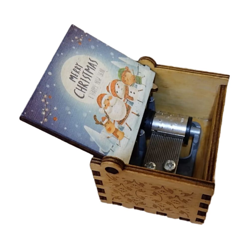 Caja Musical Merry Cristmas image number 2.0