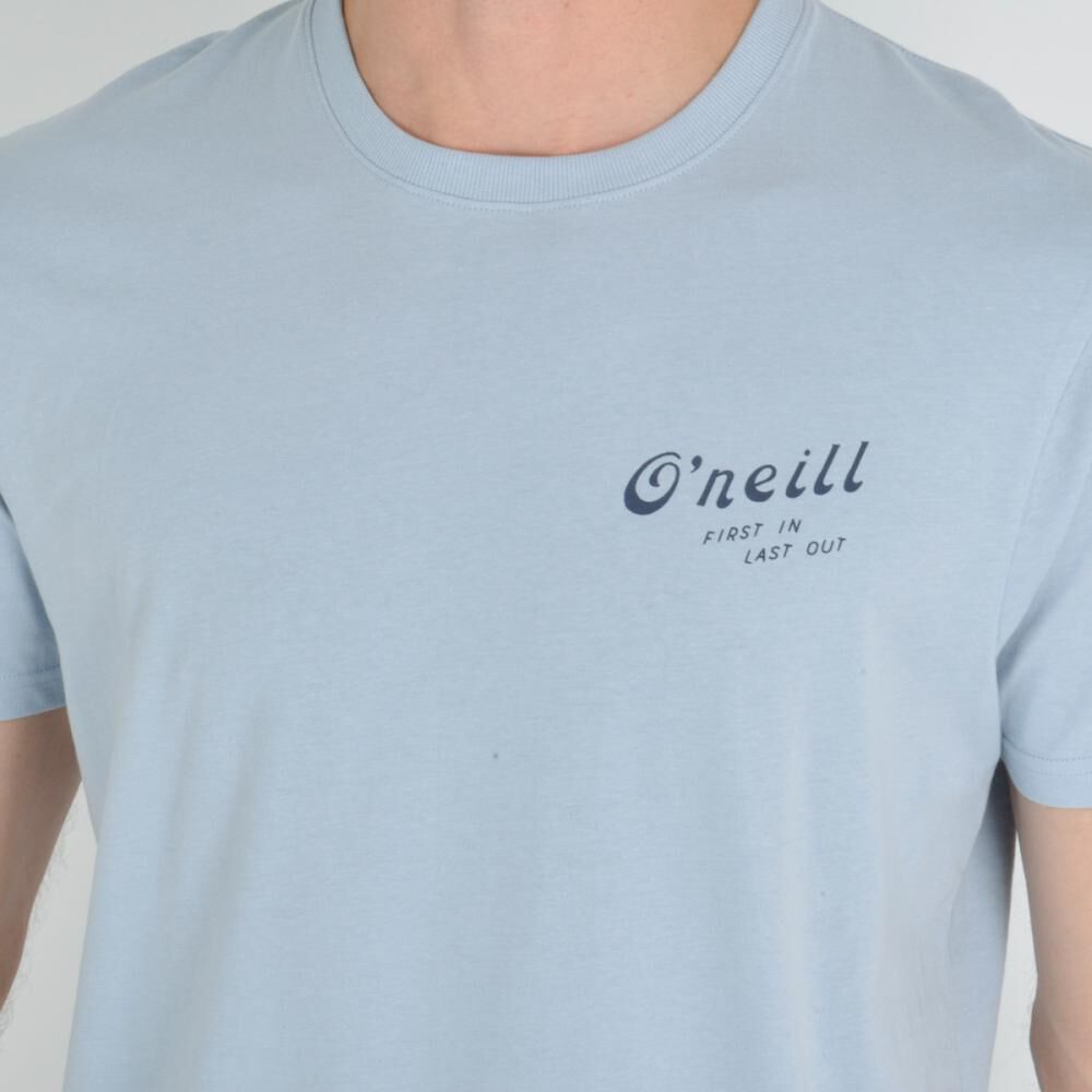 Polera Manga Corta Cuello Redondo Hombre O'neill image number 2.0