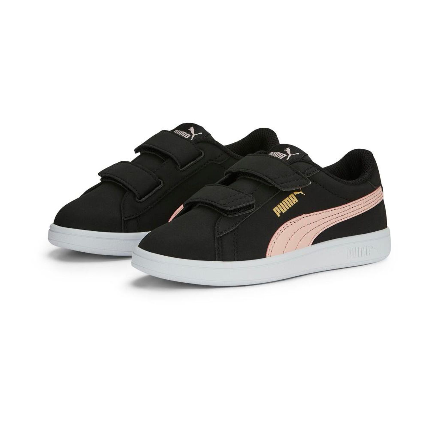 Zapatilla Urbana Ni&ntilde;a Puma Smash 3.0 Buck V Ps Negro image number 0.0