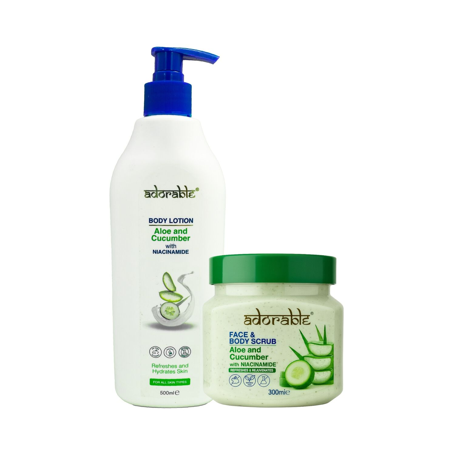 Pack Adorable Corporal Aloe Vera - Cucumber & Vit B3 image number 0.0