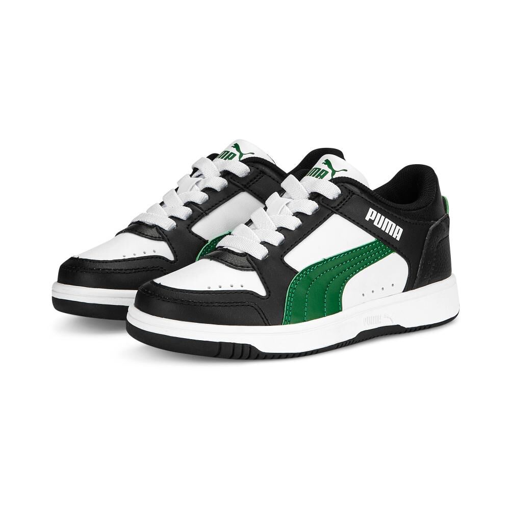Zapatilla Urbana Niño Puma Rebound Joy Lo Ac Ps Blanco/verde image number 0.0