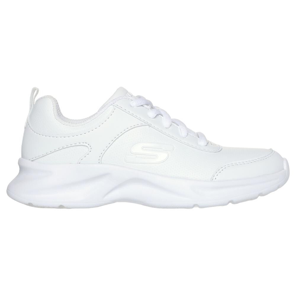 Zapatilla Escolar Ni&ntilde;a Skechers Dynamatic - Textbook Cool Wht image number 0.0