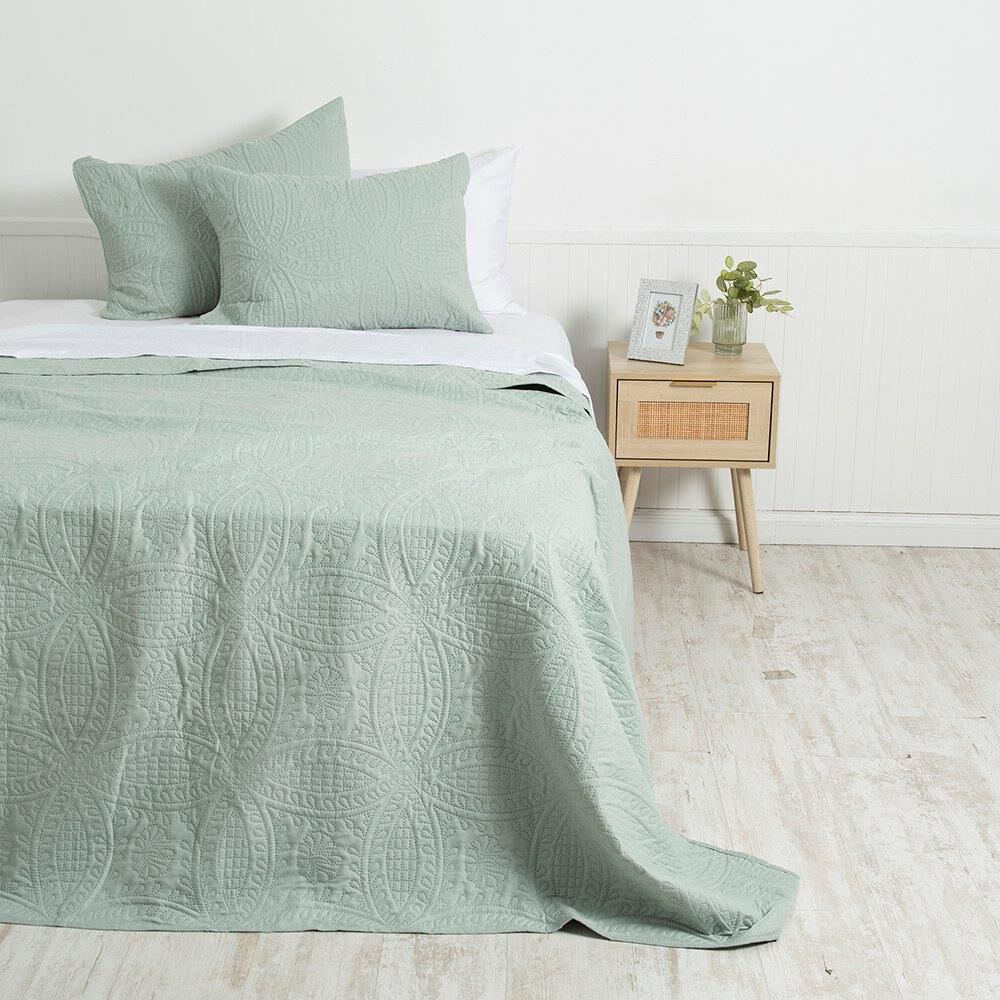Quilt Mf Super King Portugal Verde image number 0.0