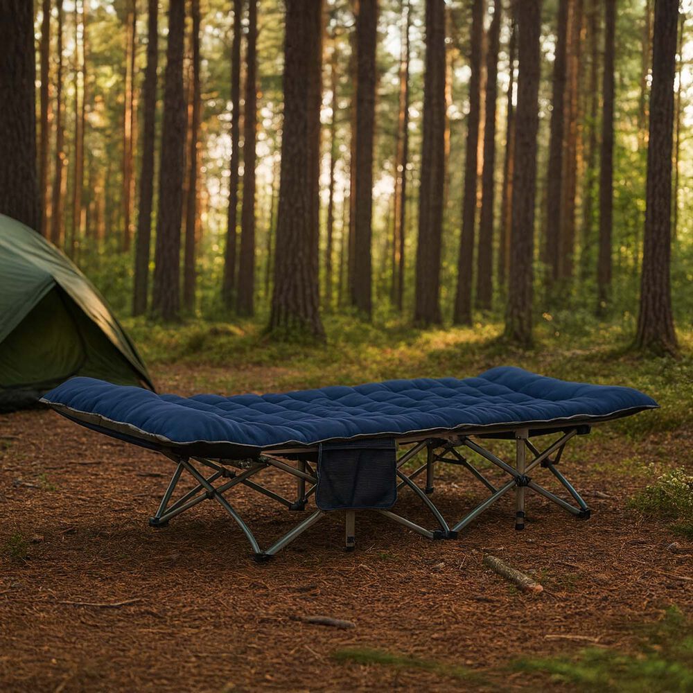 Cama Plegable De Camping Azul image number 5.0