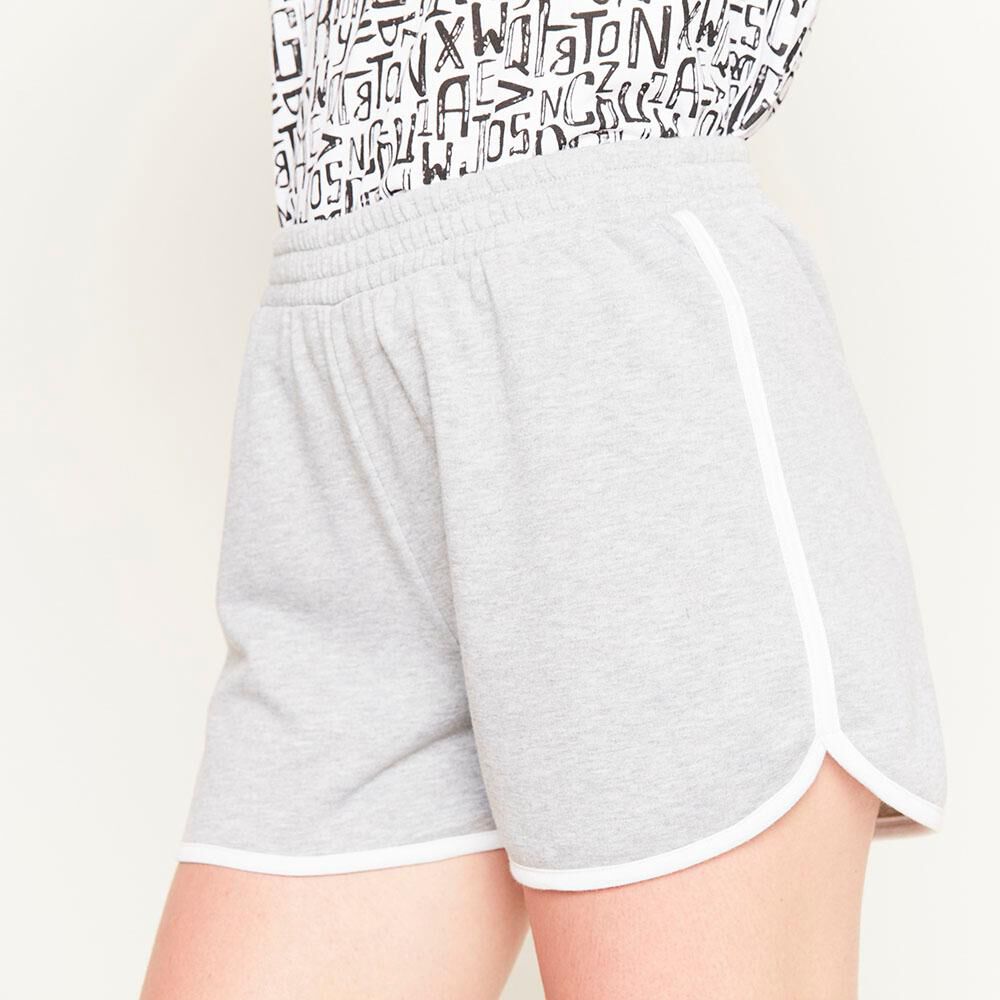 Short Borde Blanco Regular Mujer Freedom image number 3.0