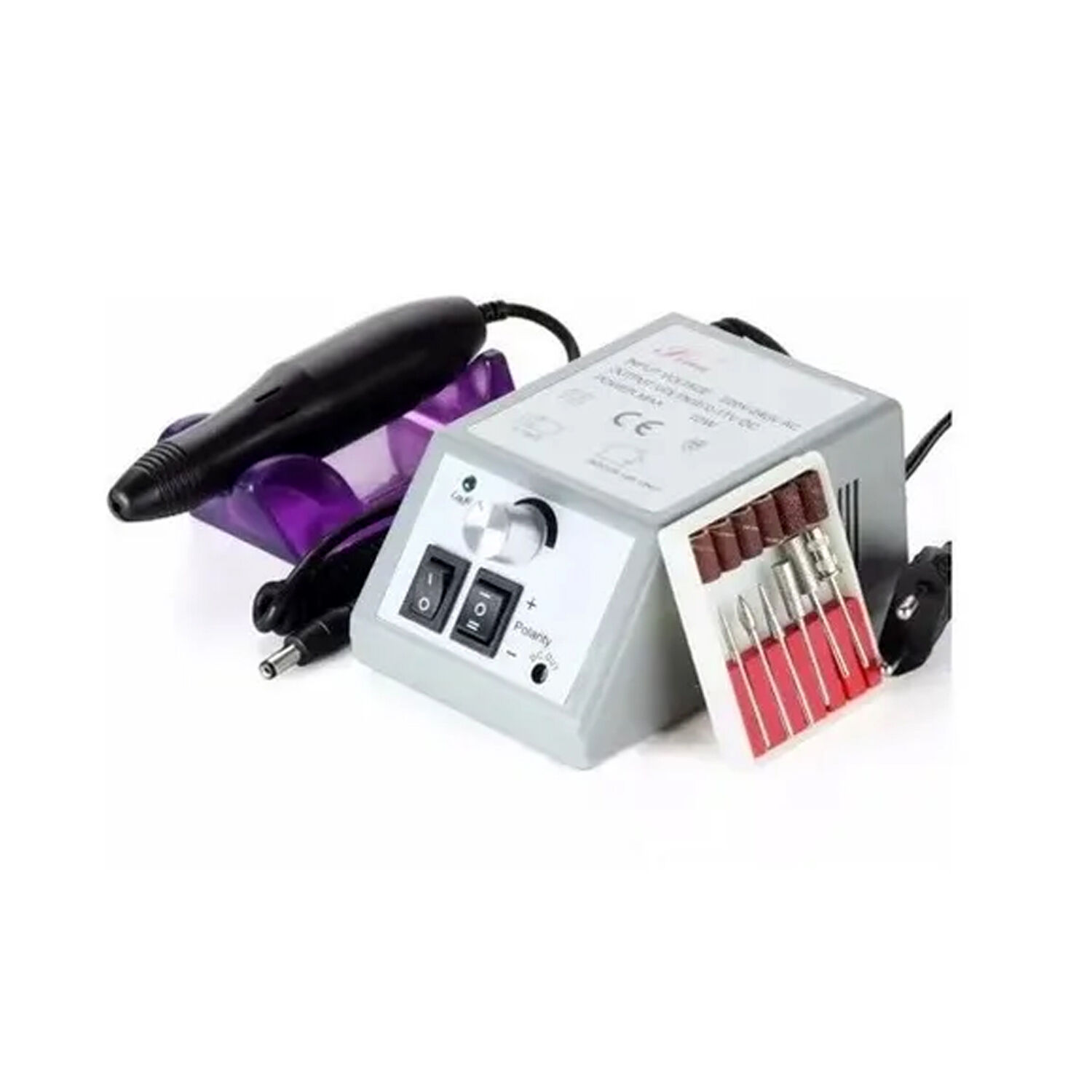 Torno Manicure Profesional El&eacute;ctrico Con Potenciador - Ps image number 0.0