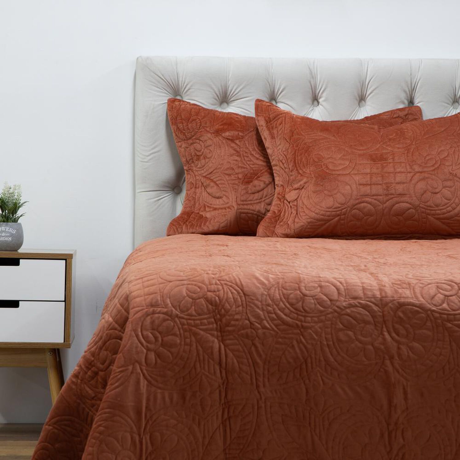 Quilt Belle Noite Velvet / 2 Plazas image number 0.0