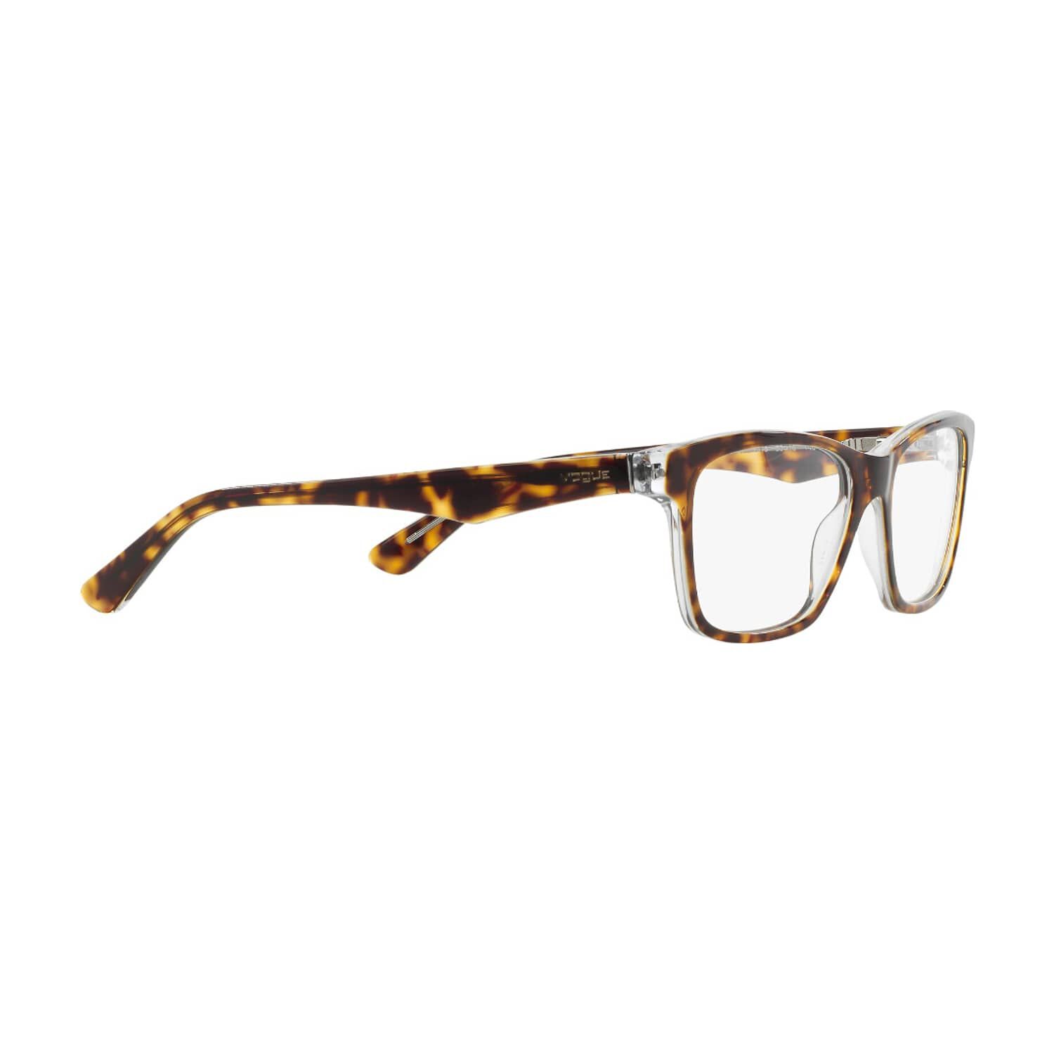 Lentes &Oacute;pticos Top Havana/transparent Vogue Eyewear image number 10.0