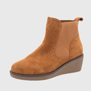 Botin Cuero Gadie Camel