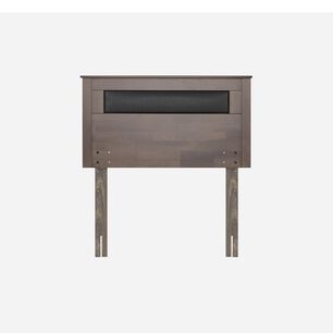 Cama Europea Rosen Ergo T New / 1 Plaza / Base Normal  + Respaldo Ferrara Gris