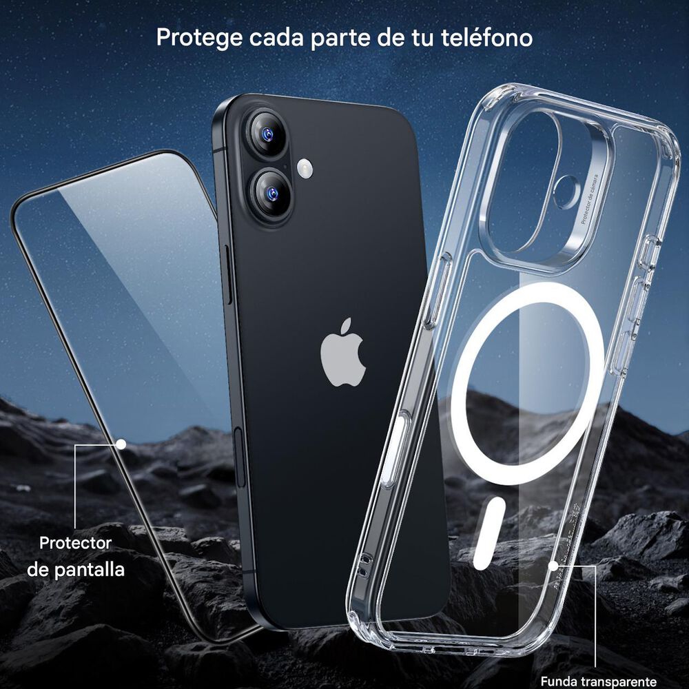 Para Iphone 17 - Pack: Carcasa Magsafe + Vidrio Templado image number 5.0