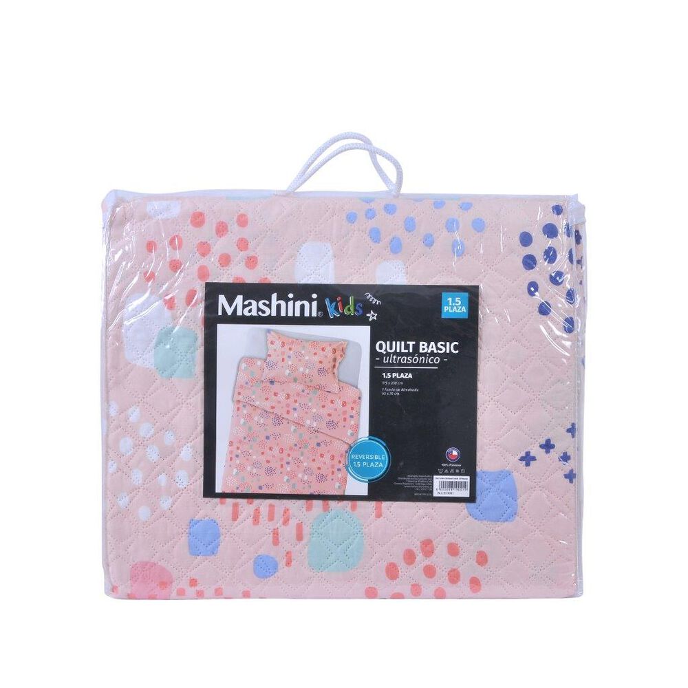 Cubrecama Quilt Cordoba Estampado Infantil 1.5 Plazas Marcela image number 3.0