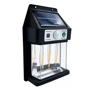 Farol Solar De Pared Exterior Con Sensor De Movimiento.