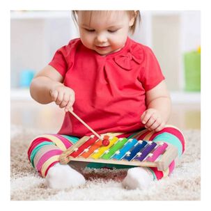 Xilófono Didáctico Infantil De Madera